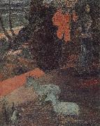Paul Gauguin There are two sheep Spain oil painting artist